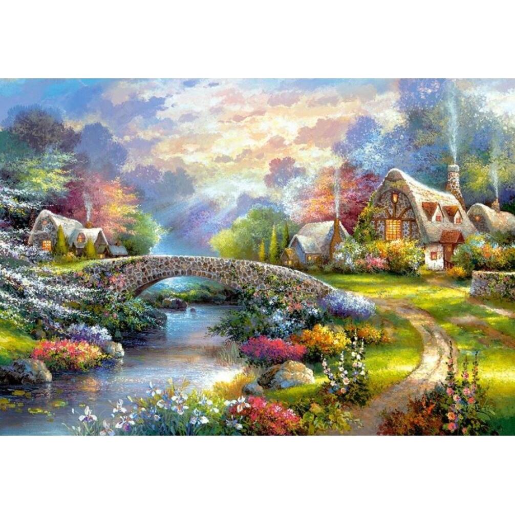 Thumbnail - Castorland Springtime Glory 1000 pcs Puzzlespiel 1000 Stück(e) Landschaft (1000 Teile)