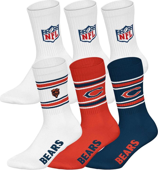 Produktbild NFL 6Pack Crew Socks (6er Pack, 39 - 42)