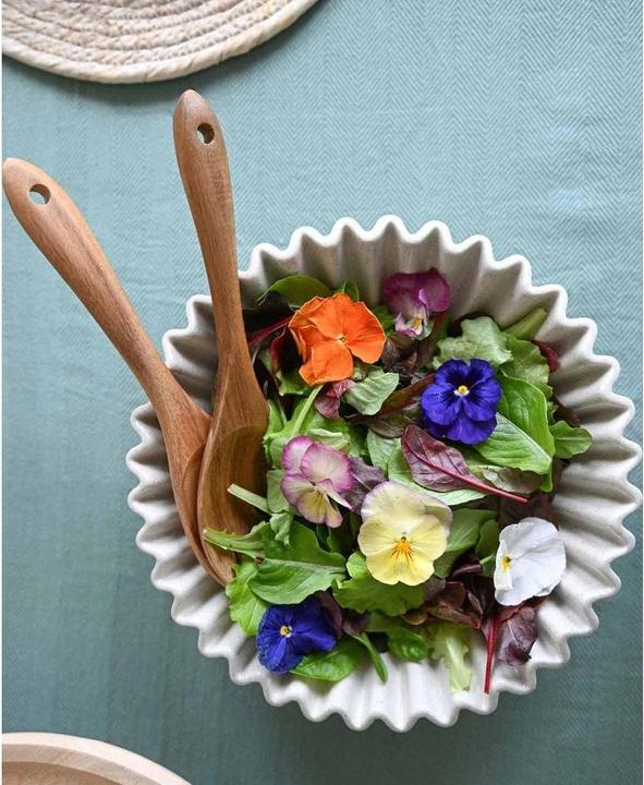 Immagine prodotto Esmée 2-teiliges Salatbesteck aus Akazienholz, 26 x 7 cm (Server insalata)