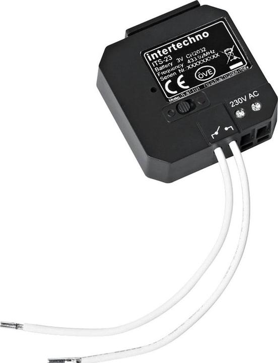 Immagine prodotto intertechno Doppio trasmettitore wireless ITS-23 (Attuatore dell'interruttore)