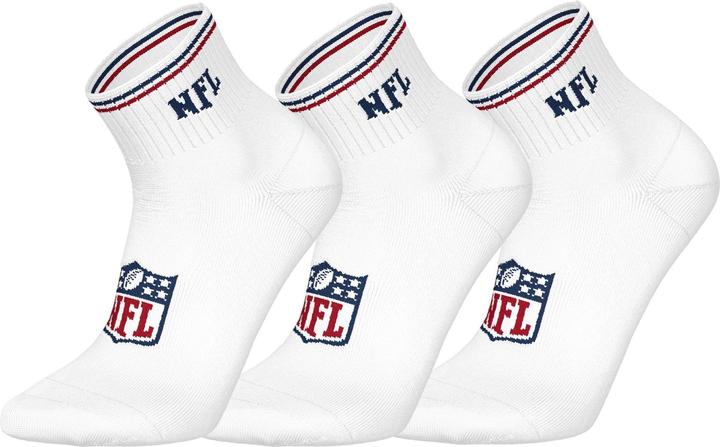 Immagine prodotto Barefoot NFL Shield 3pk Quarter Socks 43-46 (43 - 46)
