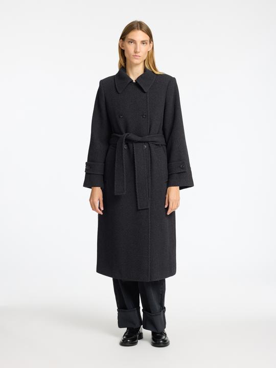 Produktbild Selected Femme Wollgemisch Gürtel Trenchcoat