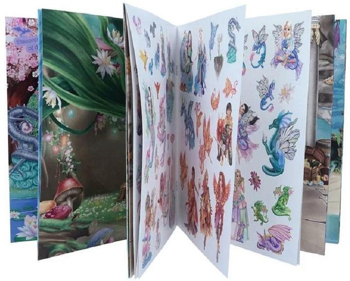 Actual product image Depesche Sticker Book Dragon Top Model with 20 pages