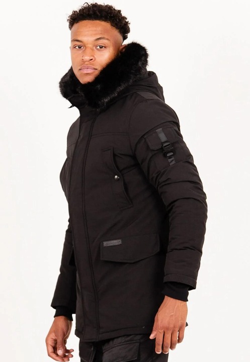 Produktbild Sixth June Parka mit Kapuze aus wasserabweisendem Pelz (L)