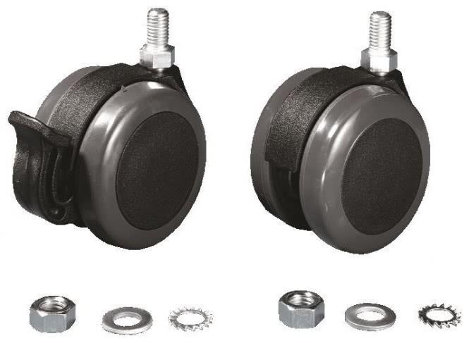 Actual product image Rittal Twin castors Type: M12 x 20 4 pc(s)
