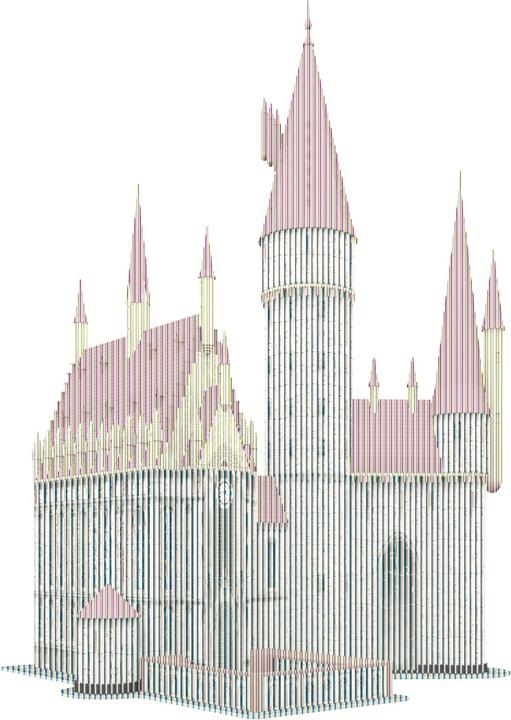 Valori nutrizionali e ingredienti Ravensburger Harry Potter - Castello di Hogwarts (540 pezzi)