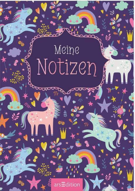 Produktbild Meine Notizen - Einhorn (A5, Kariert)