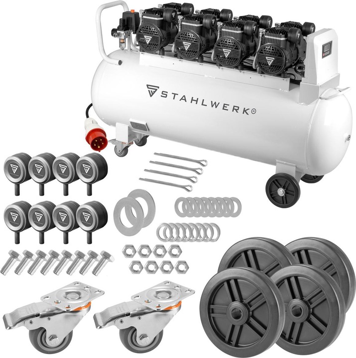 Stahlwerk Druckluft-Kompressor ST 1510 Pro (10 Bar, 150 l)