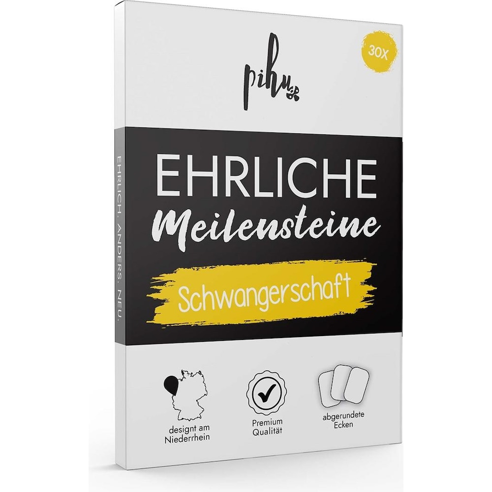 Simon & Jan, Babyerinnerungen, Meilensteinkarten Schwangerschaft