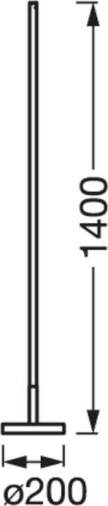 Actual product image Ledvance Smart Wifi Floor Round With Remote Control (550 lm)