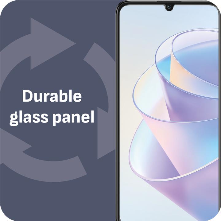 Actual product image Cazy Protective Glass Compatible with Honor X7a Tempered Glass Case Compatible - Transparent (1 pcs., Honor X7a)