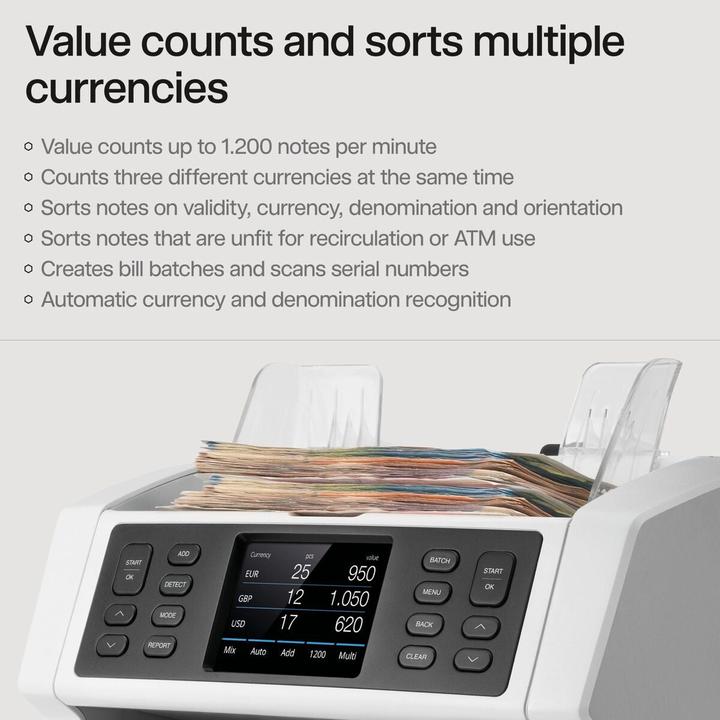 Actual product image Safescan 2995-SX (Bank note counter)
