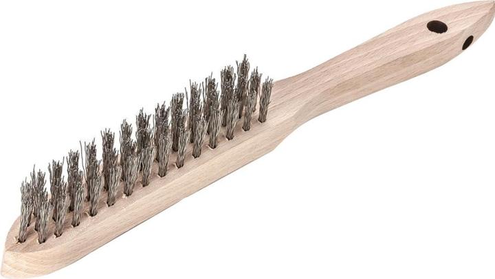 Image du produit Lessmann Brosse métallique acier inoxydable ondulé