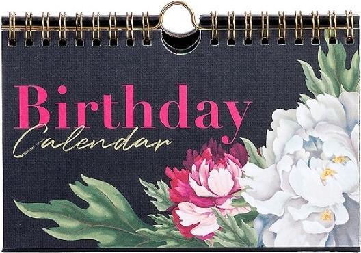 Image du produit Artebene Calendrier d'anniversaire 21x26 fleurs (21 x 26 cm)