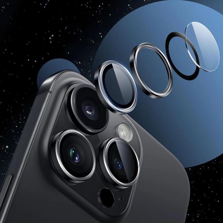 Actual product image Tech-Protect Camring Fit+ Lens Protector for Samsung Galaxy S25 FE (1 pcs., Samsung Galaxy S25 FE)