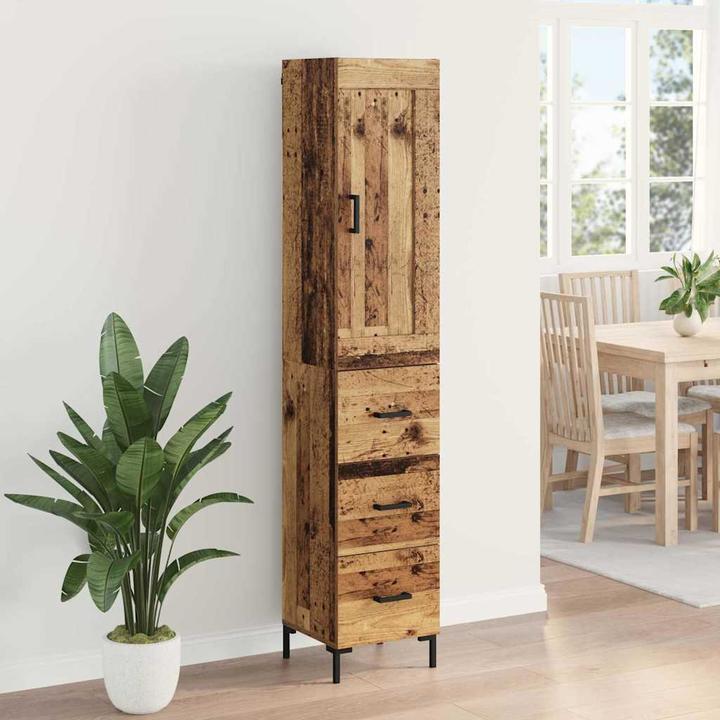 Image du produit vidaXL Highboard Aufbewahrung (34.50 x 34 x 180 cm)