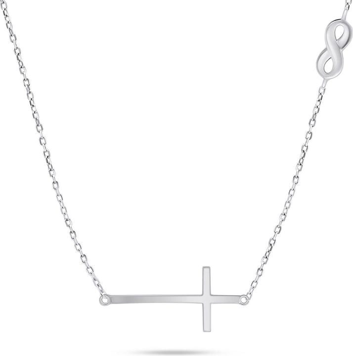 Immagine prodotto Brilio Argento - Collana da donna con croce in argento NCL89W