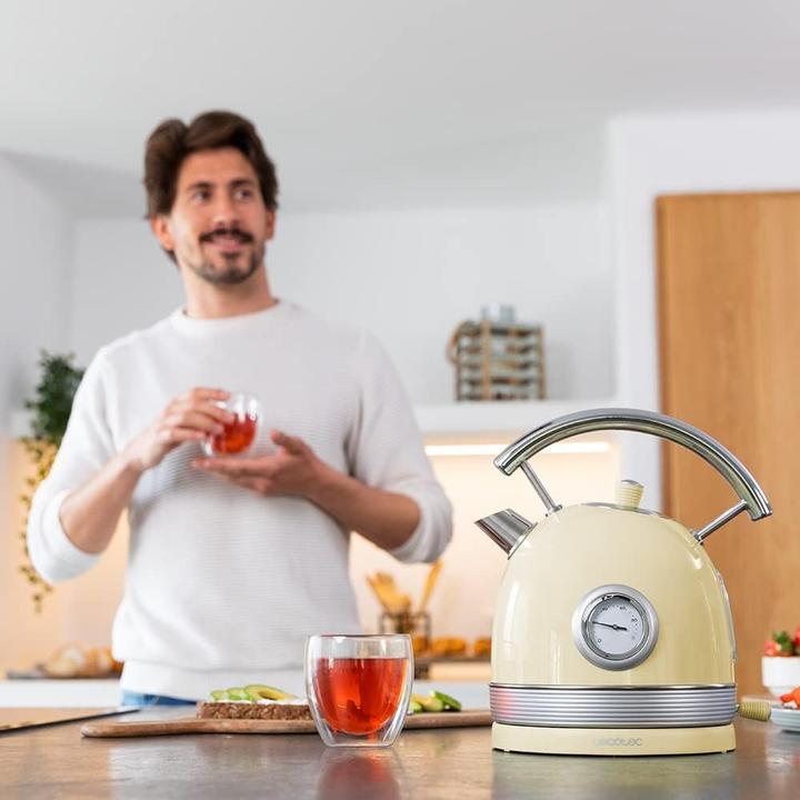 Actual product image Cecotec Bouilloire ThermoSense 420 Light Yellow (Jaune) (1.80 l)