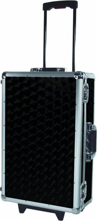 Roadinger CD Case nero 120 CD con carrello (Universale)