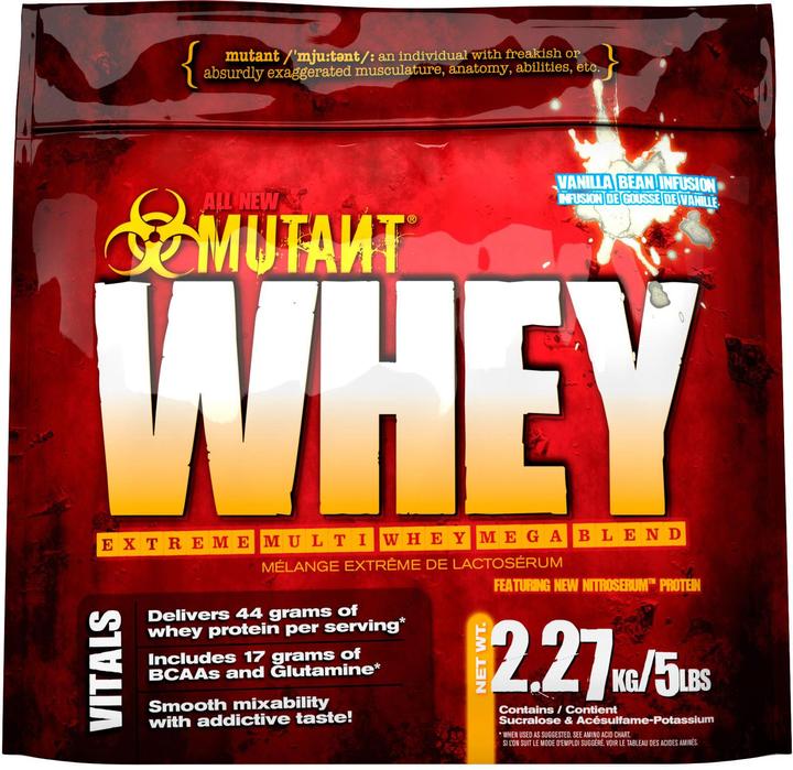 Produktbild Mutant Whey Protein (Vanille, 1 x, 2268 g)