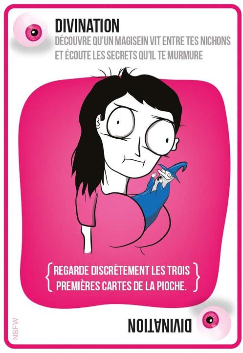 Actual product image Asmodée Exploding Kittens NSFW Edition (French)
