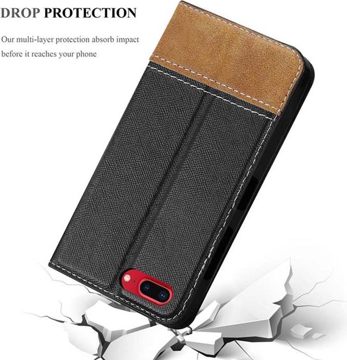 Actual product image Cadorabo Book X Wallet Cover (Apple iPhone 7 Plus)