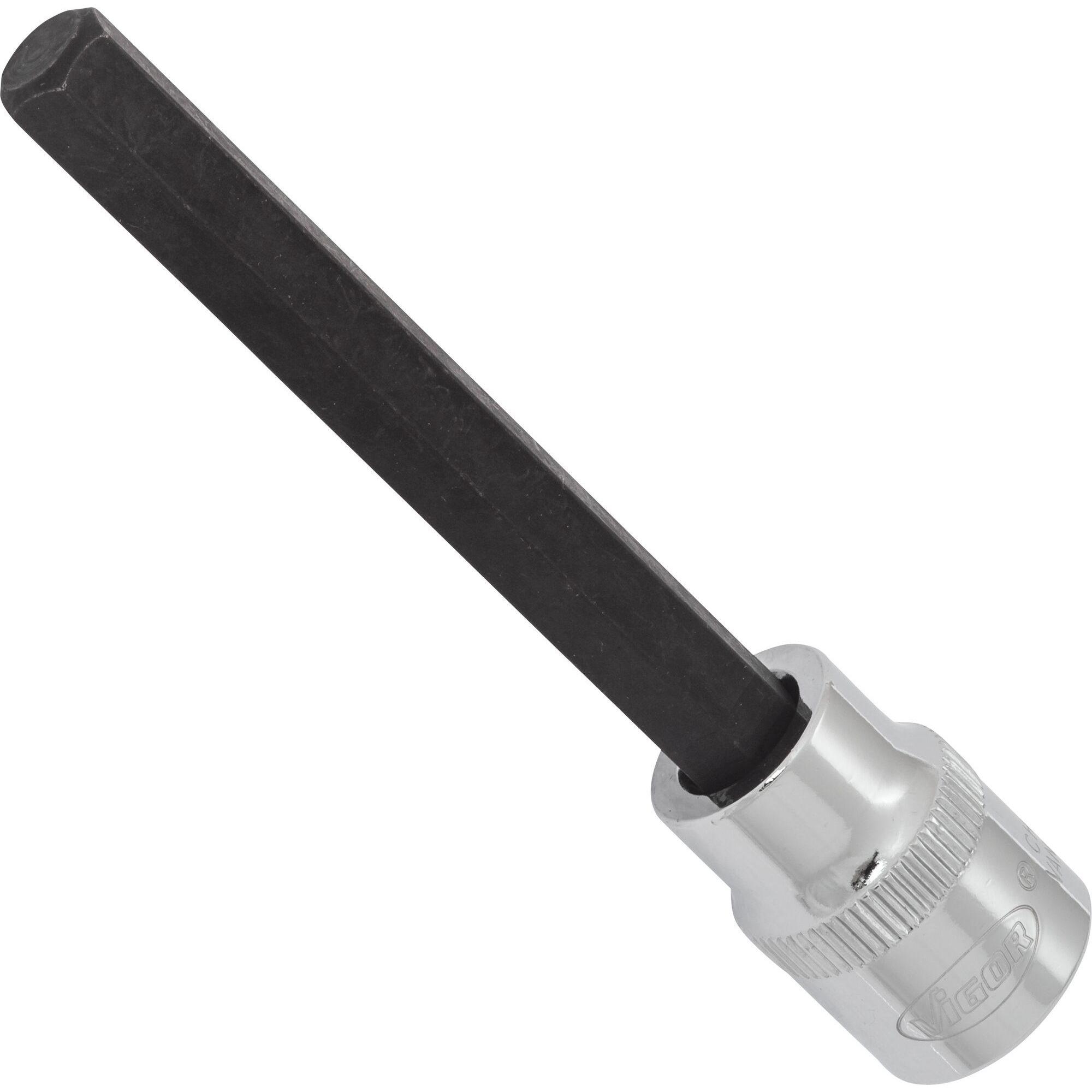 Vigor, Steckschlüssel + Stecknuss, 3/8"INNEN-6KT-SCHRAUB.EINSATZ SW 8,93MM