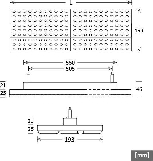 Immagine prodotto LTS Lampada a sospensione a LED (4840 lm)