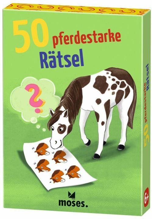 Image du produit 50 puzzles sur les chevaux, les poneys et autres, jeux de puzzle amusants pour les chevaux (Allemand)