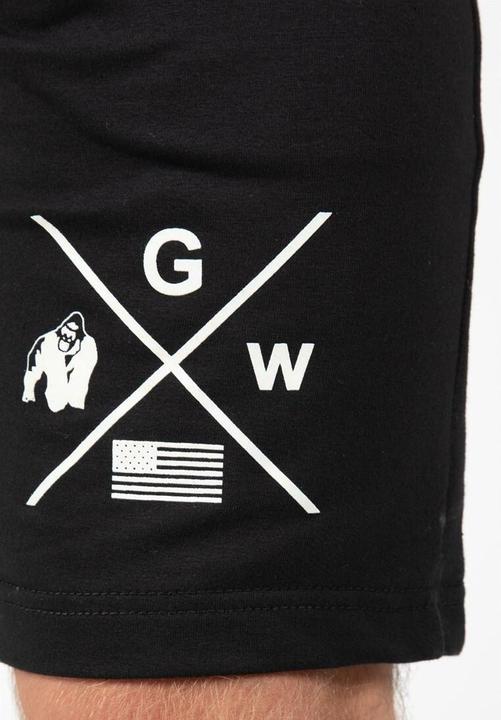 Produktbild Gorilla Wear Cisco Shorts Black/White (S)