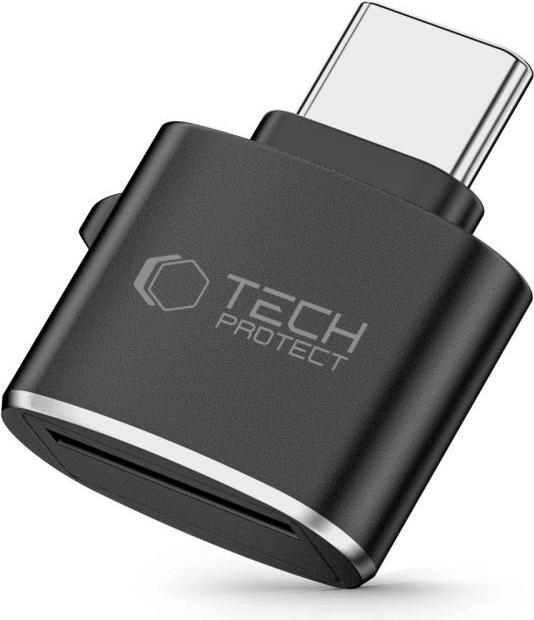 Produktbild Spigen UltraBoost microSD card reader adapter with USB-C - black (USB-C)