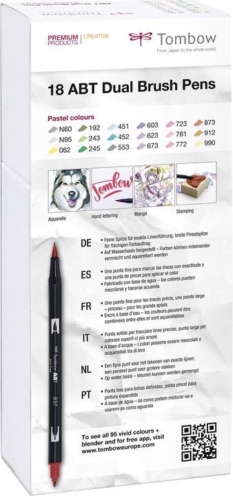 Produktbild Tombow ABT Dual Brush Pen (18 x)