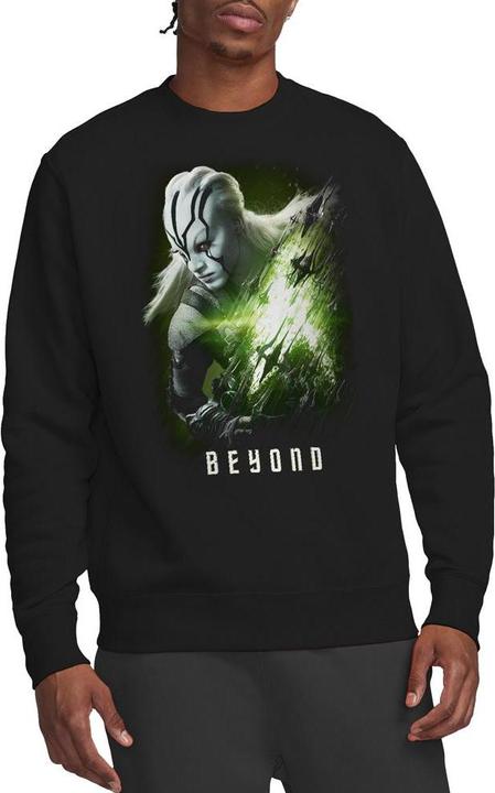 Actual product image Star Trek Beyond Unisex Adult Jaylah Poster Sweatshirt (L)