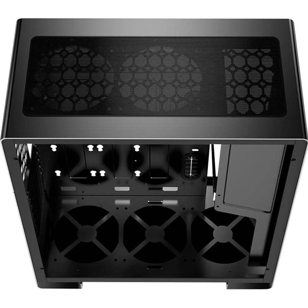Thumbnail - Jonsbo U5 (ATX, mATX, Mini-ITX), PC Gehäuse, Schwarz, Transparent