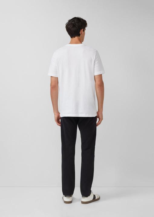 Produktbild s.Oliver T-Shirt Casual Bequem sitzend Logo T-Shirt (L)