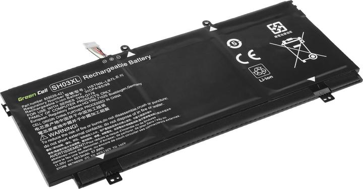 GreenCell Laptop Battery SH03XL for HP Spectre - 11.55V - 4200mAh (3 cubicles, 4200 mAh)