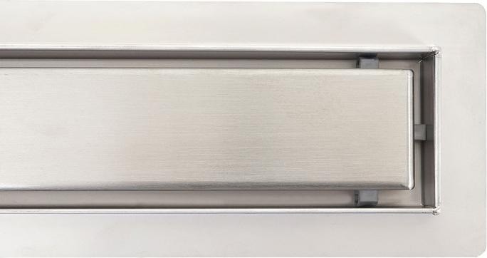 Produktbild Swisshandel24 Duschrinne 100cm Bodenablauf Abflussrinne Duschablauf, Edelstahl Siphon 50-120cm - 51201 (1040 mm)