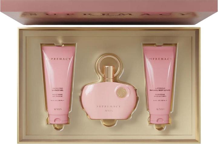 Immagine prodotto Afnan Supremacy Pink Set regalo Edp 100 Ml, Gel doccia 100 Ml e Lozione corpo 100 Ml (Set profumo)