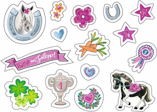 Produktbild Briefpapier-Set Pferde (20 Stk.)