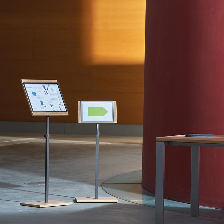 Actual product image Rocada Info display, DIN A4, 132x40x30cm, magnetic (A4)