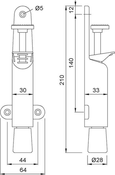 Productafbeelding Kws Deurhouder 1026 (1 Pcs.)