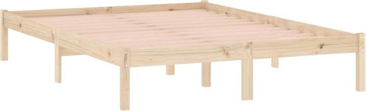 Actual product image VidaXL Bett ohne Matratze Kiefer (137 x 190 cm)