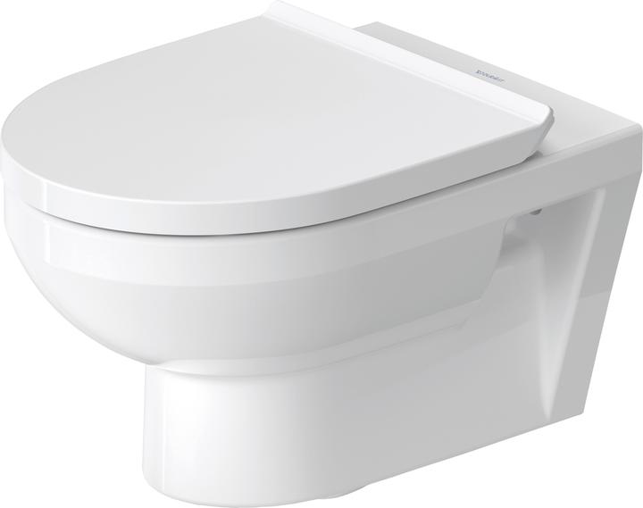Actual product image Duravit Wall-hung WC DURASTYLE BASIC RIMLESS deep, 365x540mm HygieneGlaze white