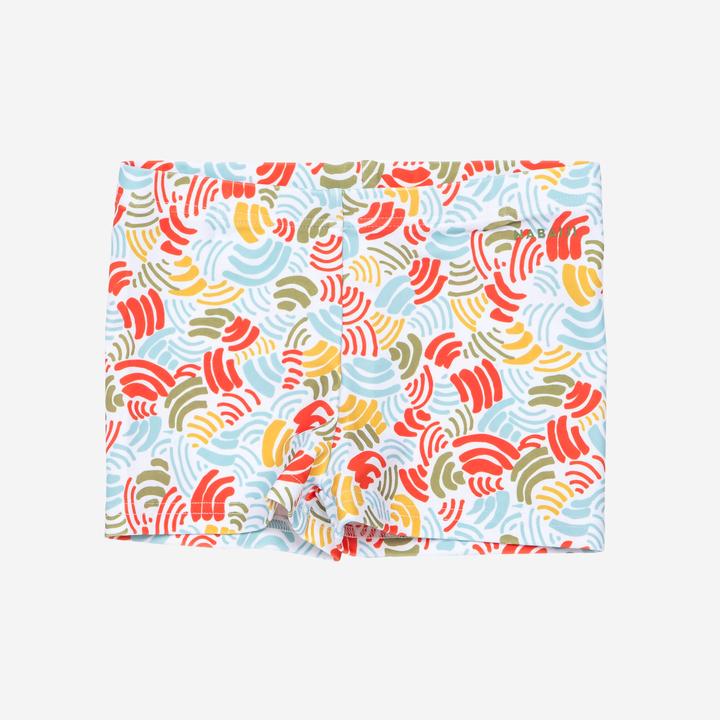 Produktbild Nabaiji Badehose Boxer Baby/Kinder - Titou Zag weiss (80)