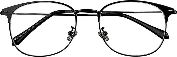 Produktbild JTI Anti-Blaulicht-Brille, Clubmaster - Schwarz / Schwarz