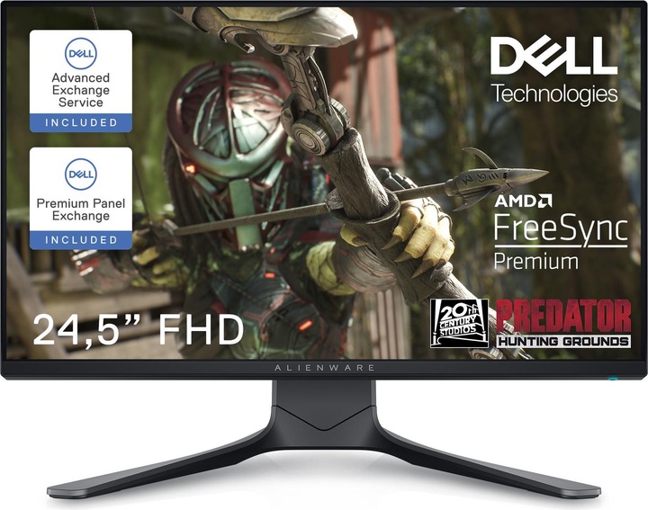 Actual product image Dell Alienware AW2521HFA (1920 x 1080 pixels, 25")
