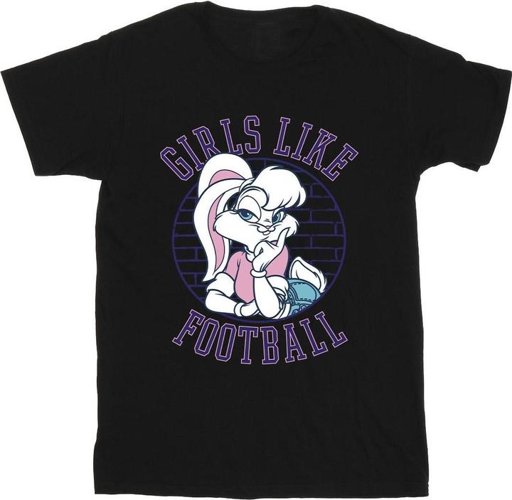 Produktbild Looney Tunes Lola Bunny Girls Like Football TShirt (M)