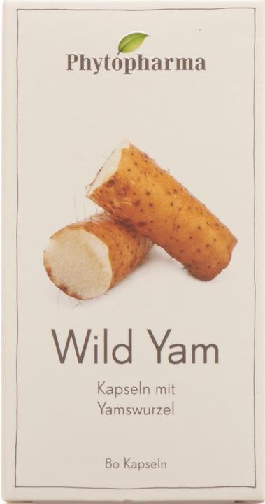 Produktbild Phytopharma Wild Yam (80 Stück, Kapseln, 80 g)
