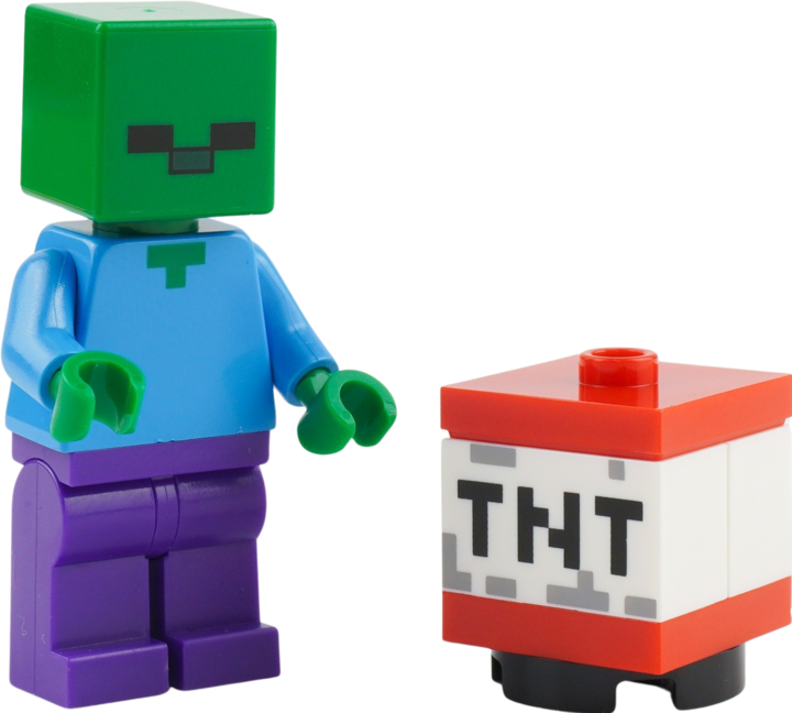 Immagine prodotto LEGO Minecraft Zombie e Baby Zombie + TNT - 662403 NUOVO! Quantità 1x (662403)