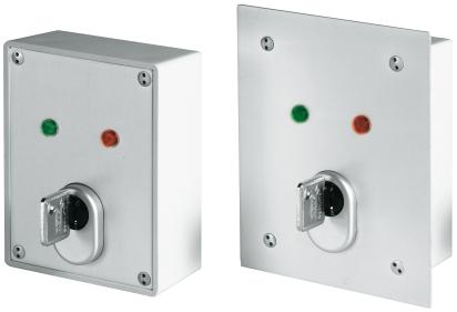 Actual product image Abus UP key switch